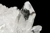 Clear Quartz Crystal Cluster - Brazil #229551-1